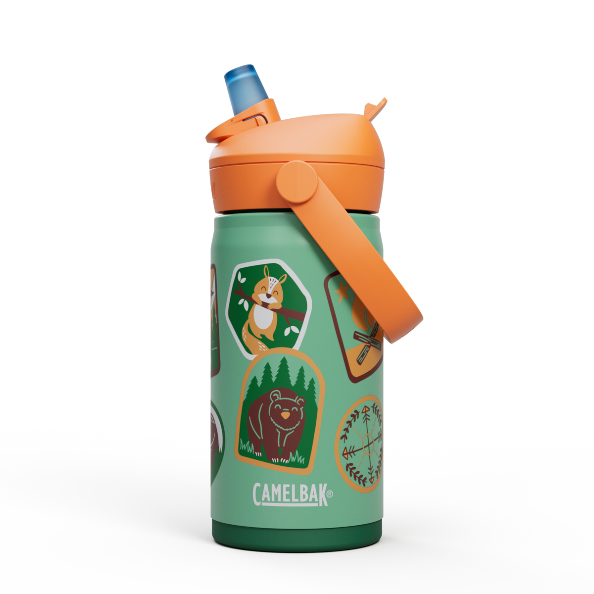 thrivetm-flip-straw-kids-12oz-bottle-insulated-stainless-steel-k8 nswfkxg1wq