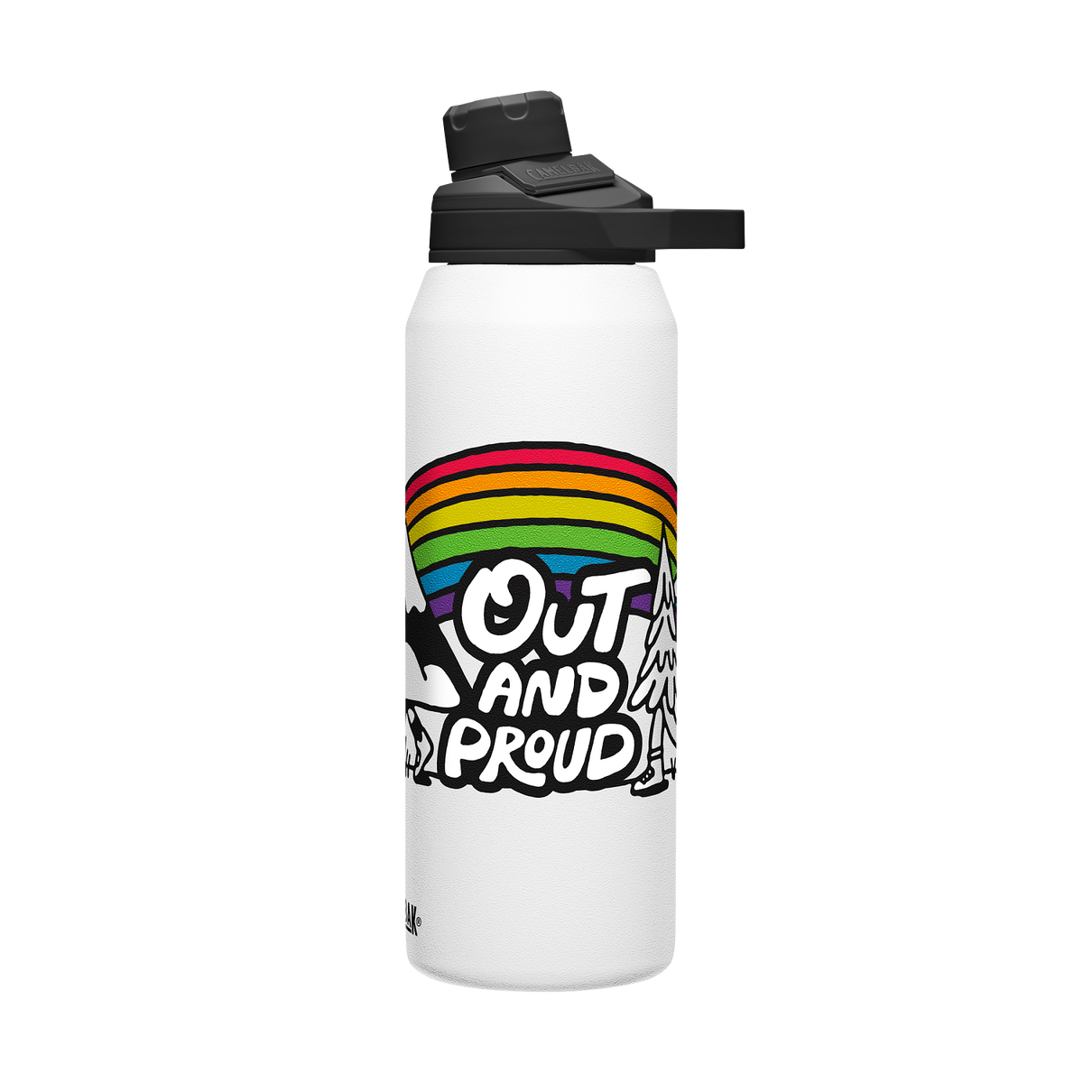 chute-mag-32-oz-water-bottle-insulated-stainless-steel-plus-cleanup-kit-pride-collection-limited-edition-s6 xhvxlhasbo