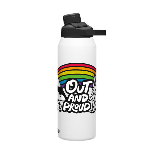chute-mag-32-oz-water-bottle-insulated-stainless-steel-plus-cleanup-kit-pride-collection-limited-edition-s6 xhvxlhasbo